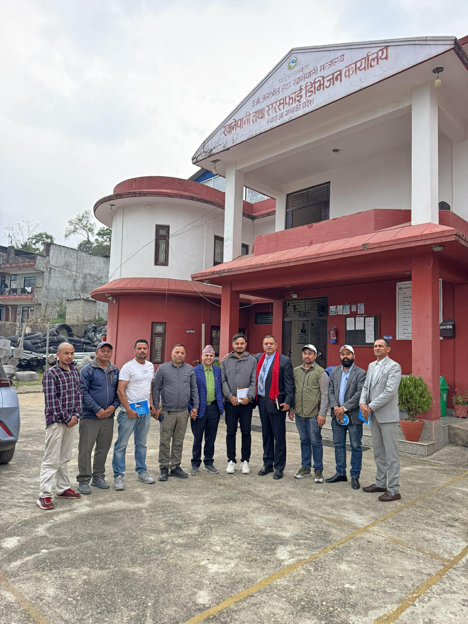 Office Inspection by the Team Led by the Honorable Member of Syangja, House of Representatives Constituency No. 1